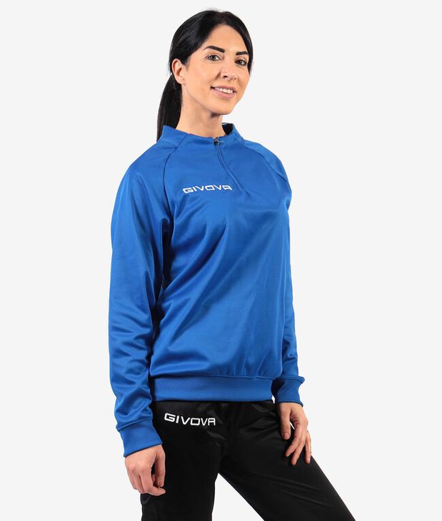 MAGLIA POLARFLEECE TECNICA (HALF ZIP) 500 kabát azúrkék 2XL