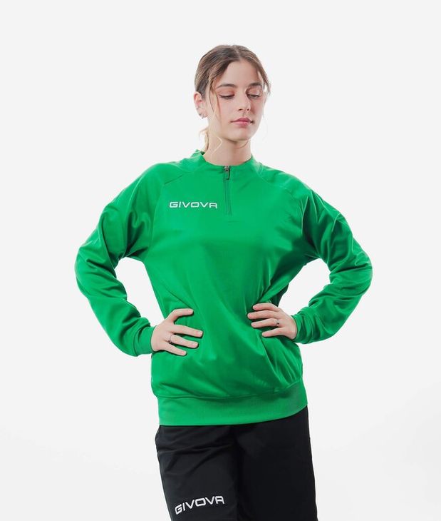 MAGLIA POLARFLEECE TECNICA (HALF ZIP) 500 kabát zöld 2XL