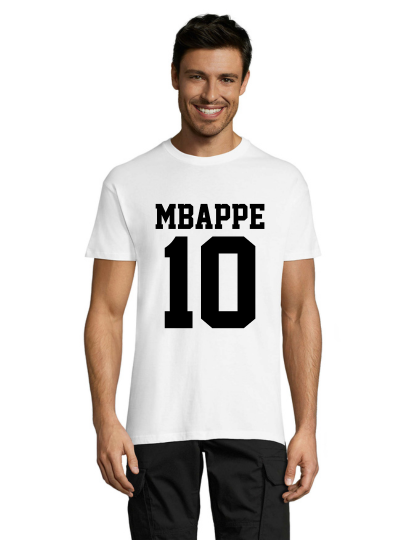 Mbappe 6 fehér férfi póló 3XL