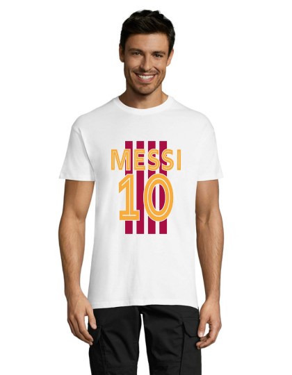 Messi 1 fehér férfi póló 2XL