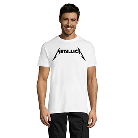 Metallica férfi póló fehér S