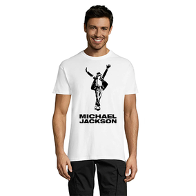 Michael Jackson Dance férfi póló fehér 3XL