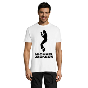 Michael Jackson férfi póló fehér 4XL