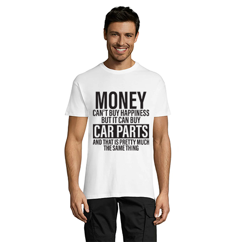 Pénzt nem lehet megvenni Happiness férfi póló fehér 2XL