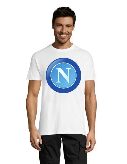 Napoli férfi póló fehér 2XL
