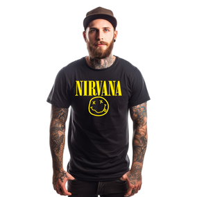 Nirvana 2 férfi póló fehér 4XL