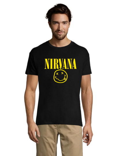 Nirvana 2 férfi póló fekete 2XL