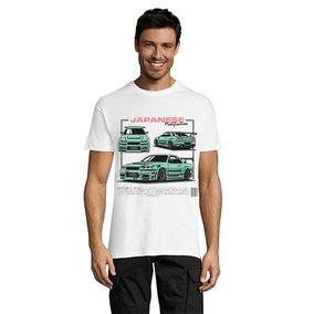 Nissan - GTR R34 férfi póló, fehér S