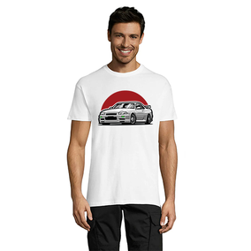 Nissan GTR R34 Red SUN férfi póló fehér L