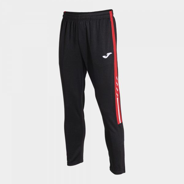 OLIMPIADA LONG PANTS melegítőnadrág fekete piros 2XL