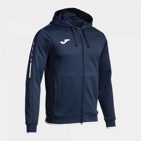 OLIMPIADA ZIP-UP HOODIE NAVY L