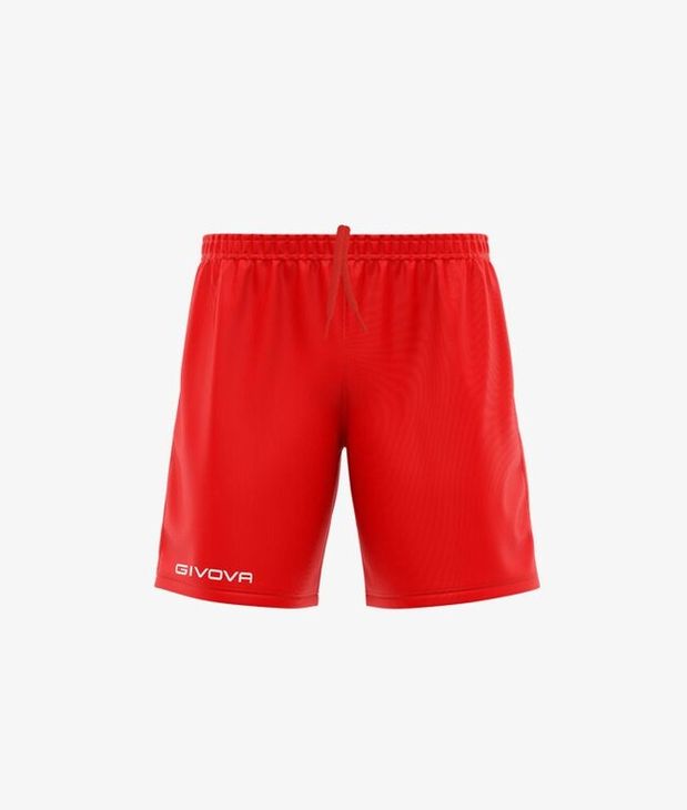 PANTALONCINO GIVOVA ONE rövidnadrág piros 4XS