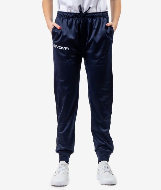 PANTALONE GIVOVA ONE POLARFLEECE kék 3XS