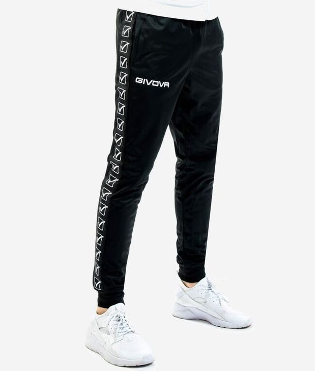 PANTALONE TRICOT BAND melegítőnadrág fekete S