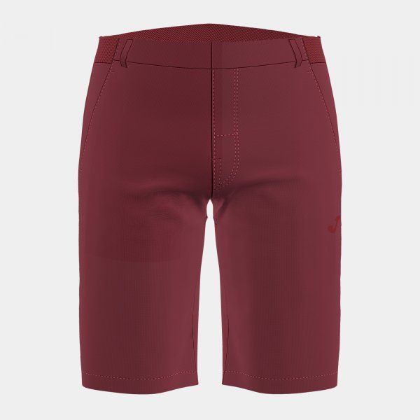 PASARELA III SHORT TROUSERS rövidnadrág Burgundia L