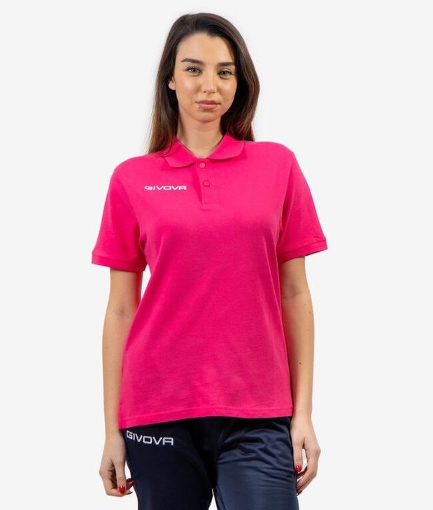 POLO COTONE PIQUET SUMMER pólóing fukszia 2XL