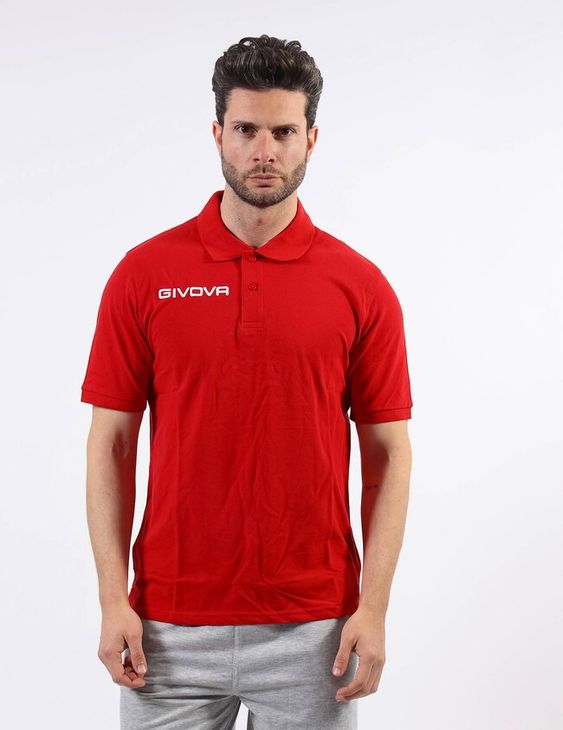 POLO COTONE PIQUET SUMMER pólóing piros 2XS