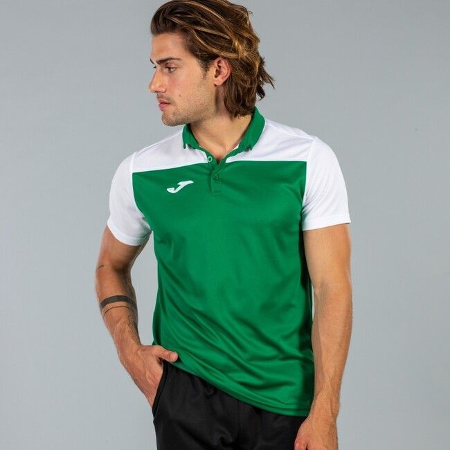 HOBBY II SHORT SLEEVE POLO póló zöld fekete XS