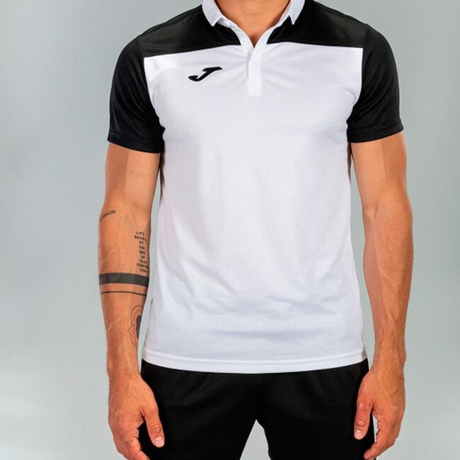 HOBBY II SHORT SLEEVE POLO pólóing fehér fekete 5XS