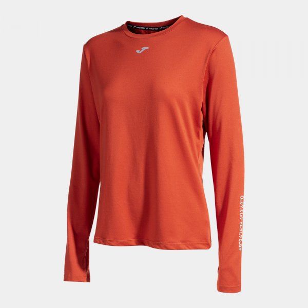 R-NATURE LONG SLEEVE T-SHIRT piros S08