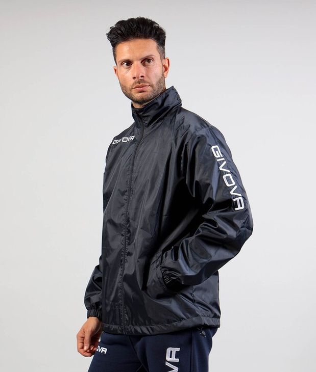 RAIN JACKET WIND kabát kék 2XL