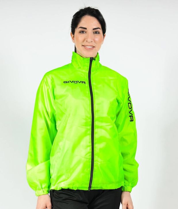 RAIN JACKET WIND kabát fluo sárga 2XL