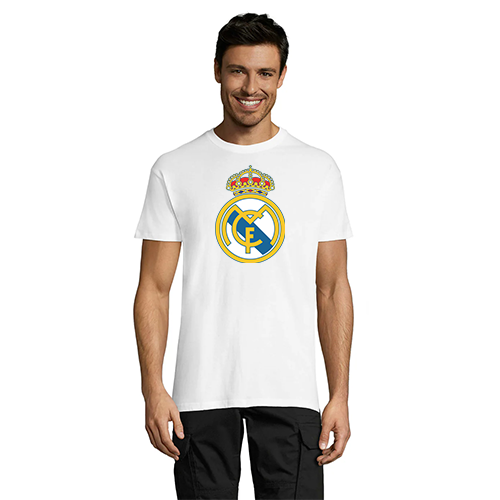 Real Madrid Club férfi póló fehér 4XS