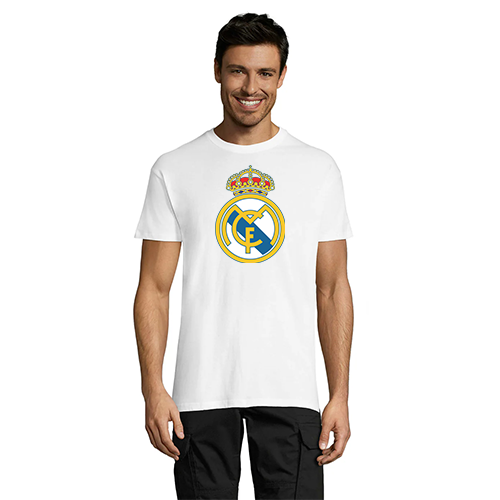 Real Madrid Club férfi póló fekete XS