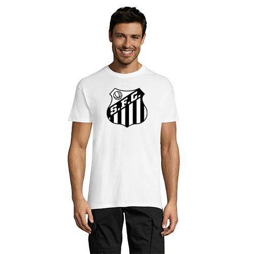 Santos Futebol Clube férfi póló, fehér S