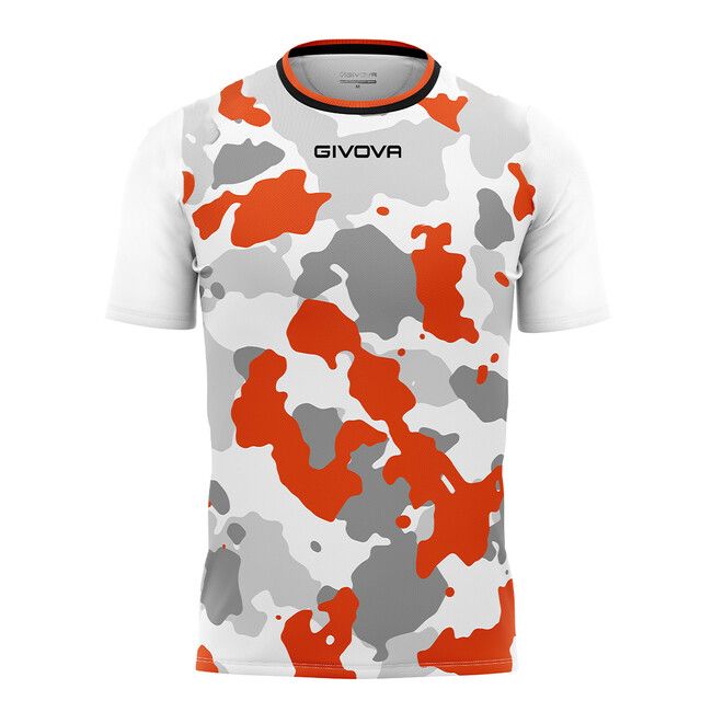 SHIRT ARMY INTERLOCK mez fehér/narancs L