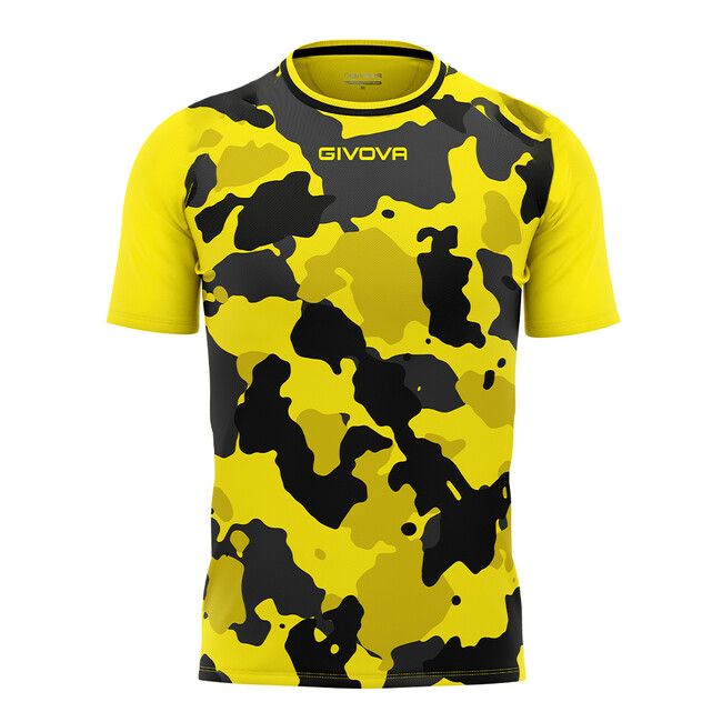 SHIRT ARMY INTERLOCK mez sárga/fekete L