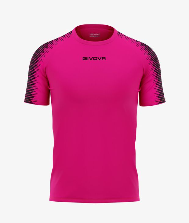 SHIRT CLUB IN MESH FUXIA/NERO Tg. 2XL