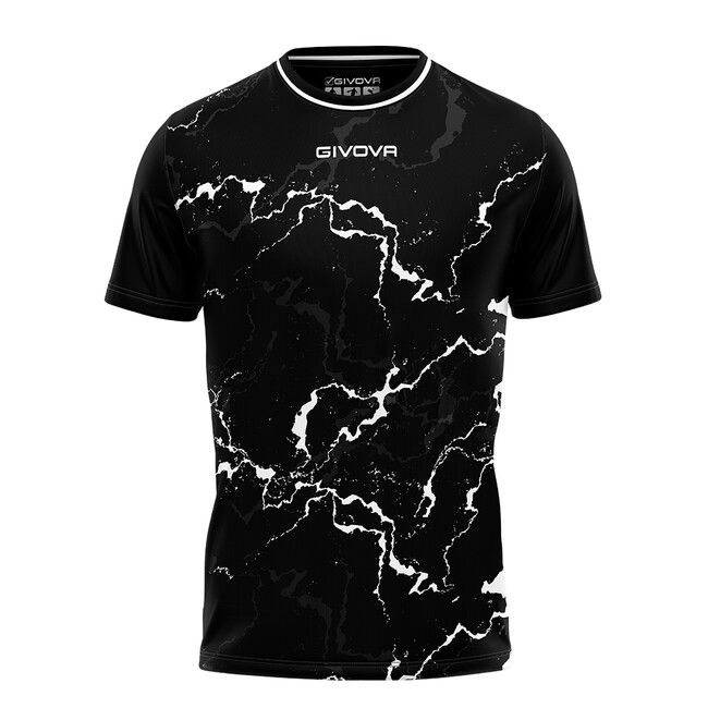 SHIRT GRAFITE INTERLOCK mez fekete/fehér L