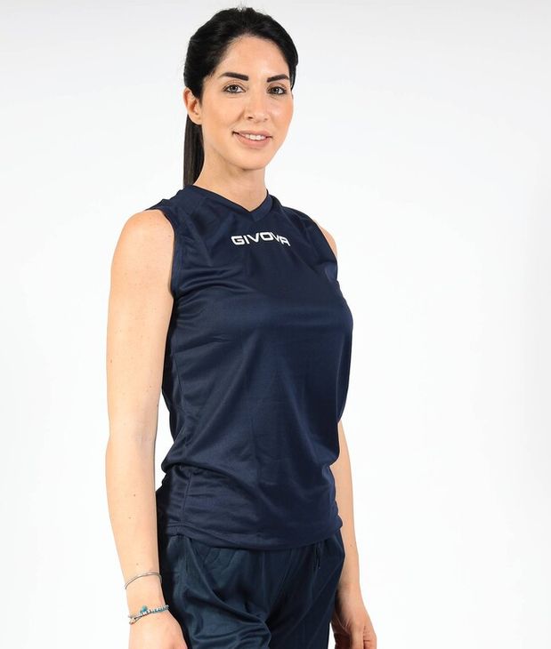 SHIRT SMANICATO GIVOVA ONE sport aláöltözet kék 3XL