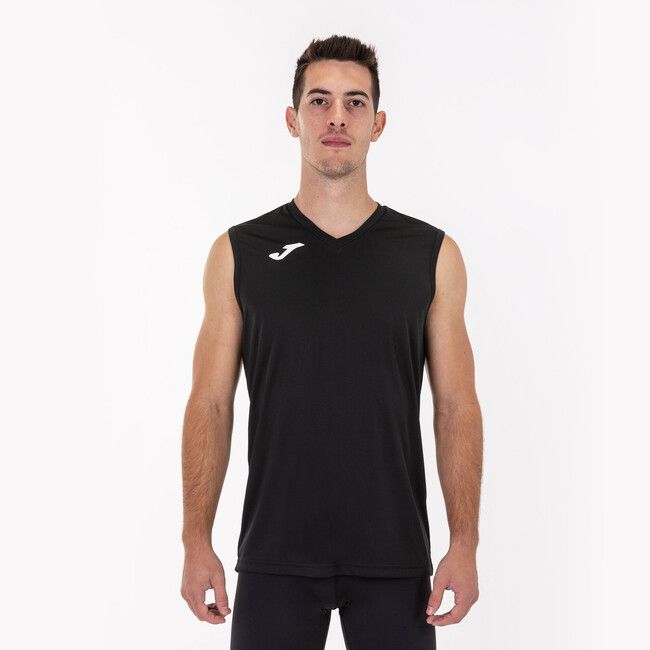 SLEEVELESS BASIC T-SHIRT COMBI sport aláöltözet fekete 2XL-3XL