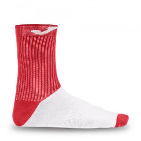 SOCK WITH COTTON FOOT RED S01