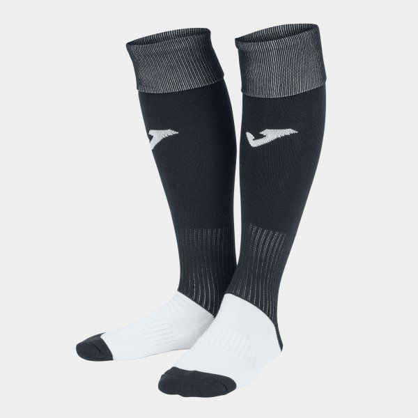 ZEBRA II MID-CALF FOOTBALL SOCKS (4 PCS) sportszár / zokni fekete fehér S17