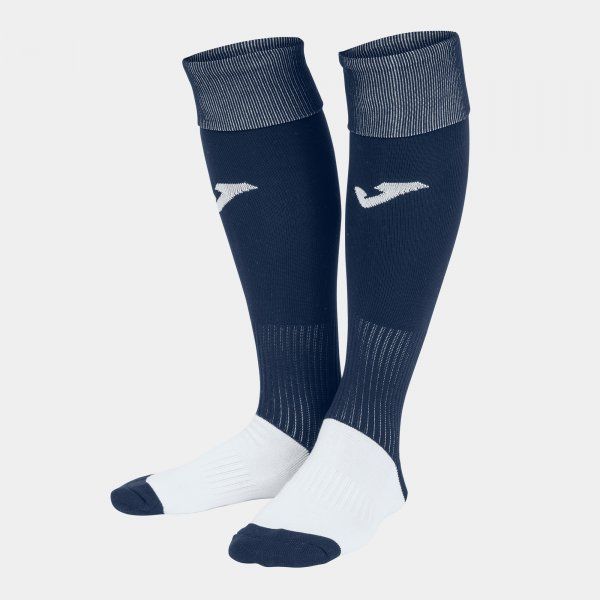 ZEBRA II MID-CALF FOOTBALL SOCKS (4 PCS) sportszár / zokni sötétkék fehér S18