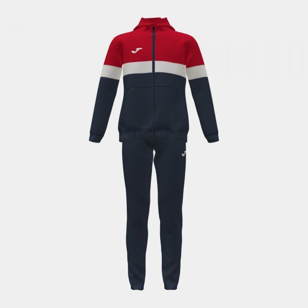 STRIPE TRACKSUIT együttes sötétvörös XS