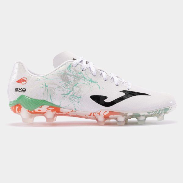 SUPERCOPA 2402 WHITE TURQUOISE FIRM GROUND 44