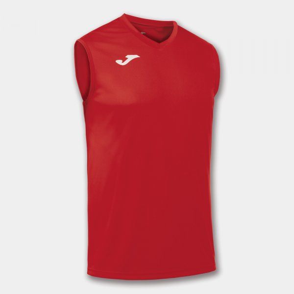 SLEEVELESS BASIC T-SHIRT COMBI sport aláöltözet piros 2XS