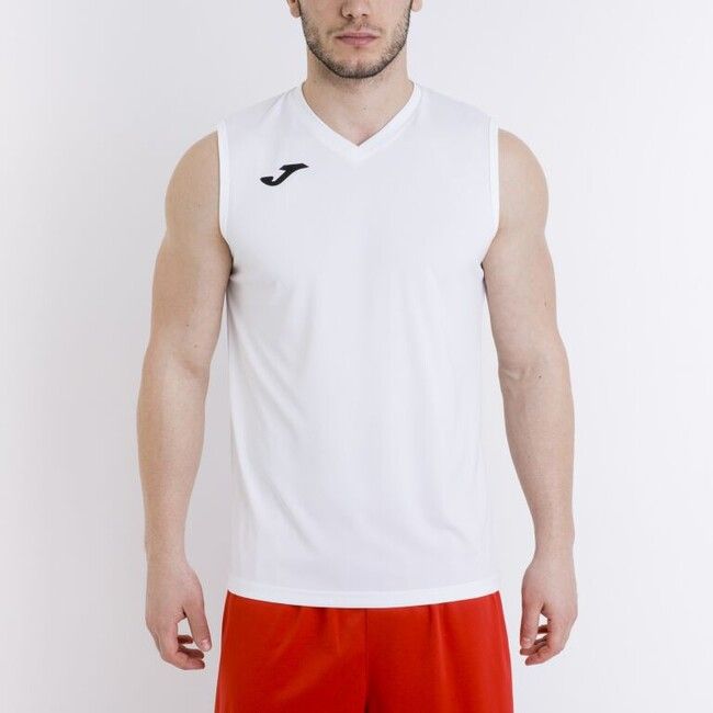 SLEEVELESS BASIC T-SHIRT COMBI sport aláöltözet fehér 2XL-3XL