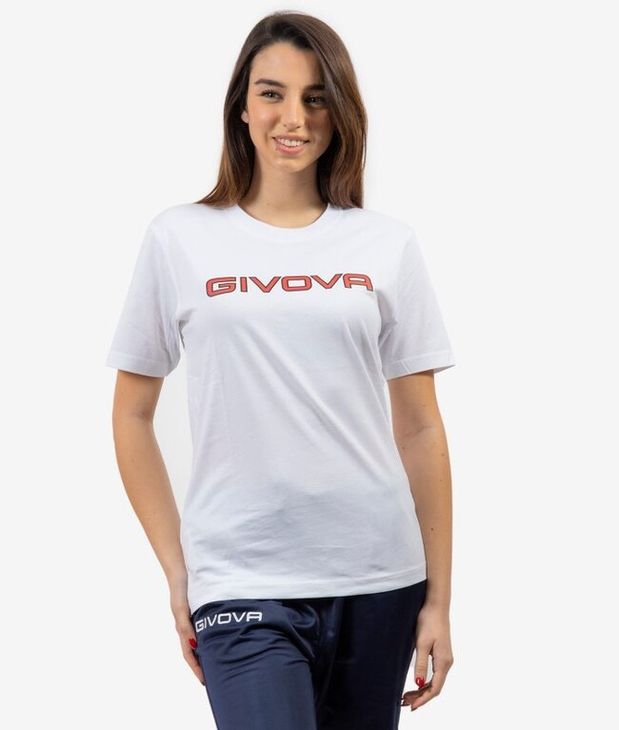 T-SHIRT COTONE SPOT rövid ujjú póló fehér 4XS