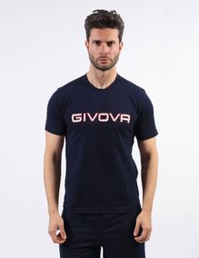 T-SHIRT COTONE SPOT rövid ujjú póló kék L