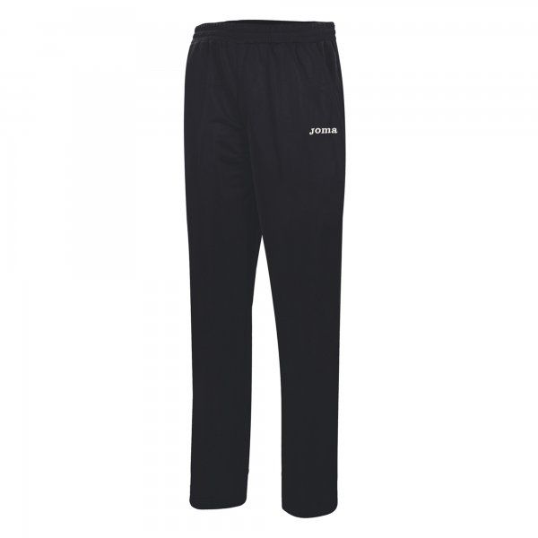 PANTS WOMAN POLYFLEECE CUFF melegítőnadrág fekete L