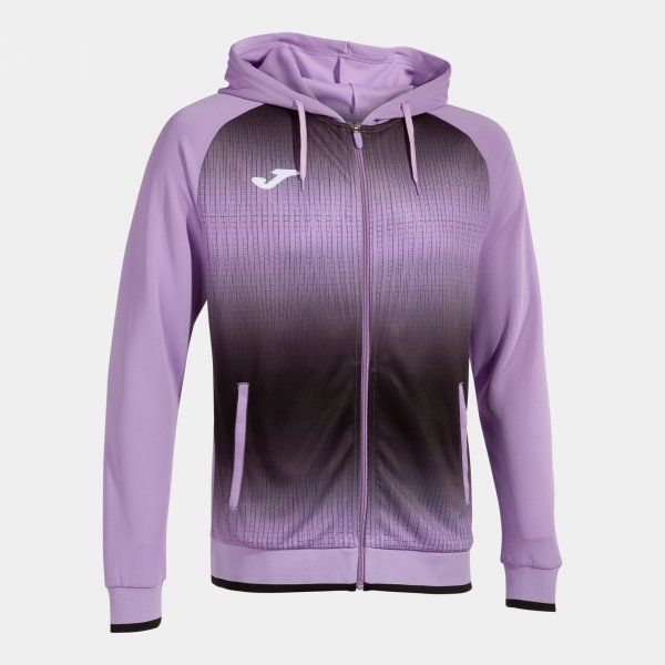 TIGER V ZIP-UP HOODIE pulóver lila XS