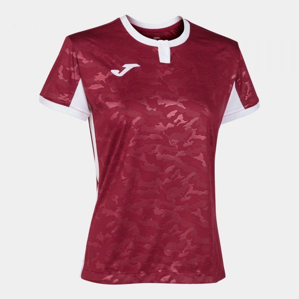 TOLETUM II T-SHIRT  mez Burgundia 2XS