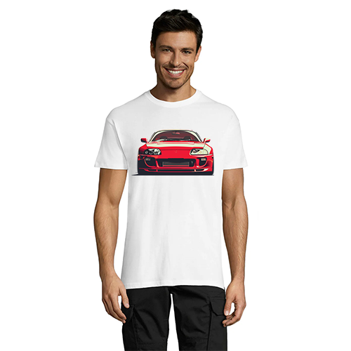 Toyota - Supra RED férfi póló fehér 3XL