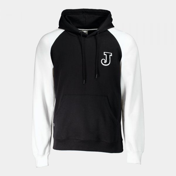 URBAN STREET HOODIE pulóver fekete fehér L